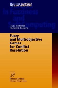 Fuzzy and Multiobjective Games for Conflict Resolution - Nishizaki, Ichiro;Sakawa, Masatoshi