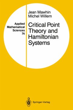 Critical Point Theory and Hamiltonian Systems - Mawhin, Jean