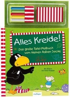 Cover Alles Kreide!, m. 5 Kreiden u. Schwamm