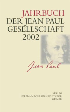 Jahrbuch der Jean Paul Gesellschaft - Loparo, Kenneth A.