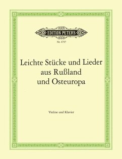 Cover Easy pieces and songs from Russia and Eastern Europe / Leichte Stucke und Lieder aus Russland und Os