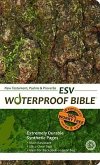 Waterproof New Testament with Psalms and Proverbs-ESV-Tree Bark