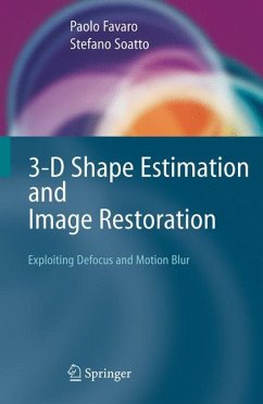 3-D Shape Estimation and Image Restoration - Favaro, Paolo;Soatto, Stefano