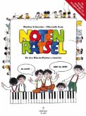 Notenrätsel für den Klavier-Partnerunterricht