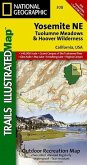 Yosemite Ne: Tuolumne Meadows and Hoover Wilderness Map