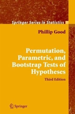 Permutation, Parametric, and Bootstrap Tests of Hypotheses - Good, Phillip I