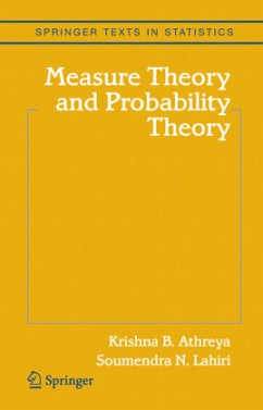Measure Theory and Probability Theory - Athreya, Krishna B.;Lahiri, Soumendra N.