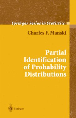 Partial Identification of Probability Distributions - Manski, Charles F.
