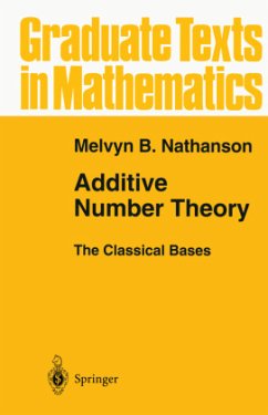 Additive Number Theory The Classical Bases - Nathanson, Melvyn B.
