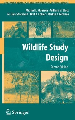 Wildlife Study Design - Morrison, Michael L.;Block, William M.;Strickland, M. Dale