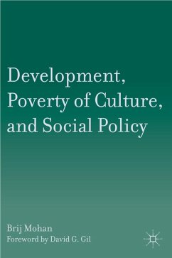 Development, Poverty of Culture, and Social Policy - Mohan, B.