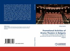 Promotional Activities of Drama Theaters in Bulgaria