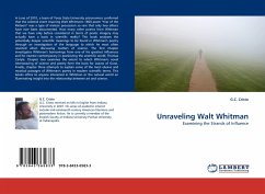 Unraveling Walt Whitman - Cristo, G. C.