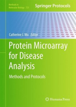 Protein Microarray for Disease Analysis