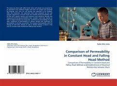 Comparison of Permeability in Constant Head and Falling Head Method