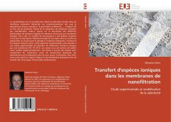 Transfert d''espèces ioniques dans les membranes de nanofiltration - Déon, Sébastien