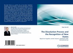 The Dissolution Process and the Recognition of New States