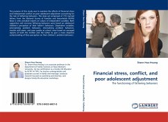 Financial stress, conflict, and poor adolescent adjustment