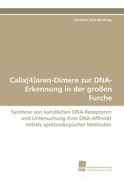 Calix[4]aren-Dimere zur DNA-Erkennung in der großen Furche - Blecking, Caroline Julia