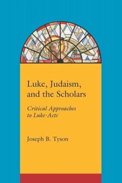 Cover Luke, Judaism, and the Scholars