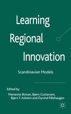 Learning Regional Innovation - Ekman, Marianne; Gustavsen, Björn; Asheim, Björn Terje; Pålshaugen, Öyvind