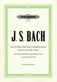Suiten für Violoncello solo BWV 1007-1012 -Übertragung für Viola solo-