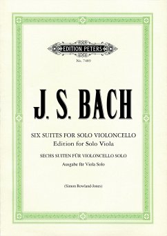 Suiten für Violoncello solo BWV 1007-1012 -Übertragung für Viola solo- - Bach, Johann Sebastian