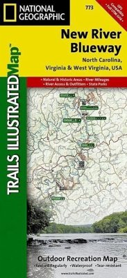 New River Blueway Map - National Geographic Maps