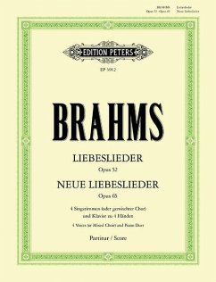 Liebeslieder / Neue Liebeslieder op. 52 / 65 - Brahms, Johannes