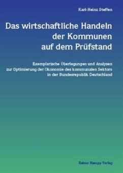 Das wirtschaftliche Handeln der Kommunen auf dem Prüfstand - Steffen, Karl-Heinz