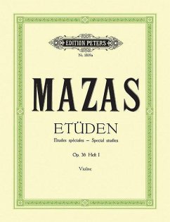 Etüden op. 36 / Etudes spéciales - Mazas, Jacques-Féréol
