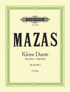 Kleine Duette op. 38 - Mazas, Jacques-Féréol
