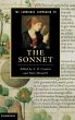 The Cambridge Companion to the Sonnet - Bild 1