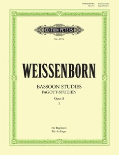 Cover Fagott-Studien, Heft 1: Für Anfänger op. 8