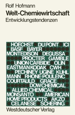Welt-Chemiewirtschaft - Hofmann, Rolf
