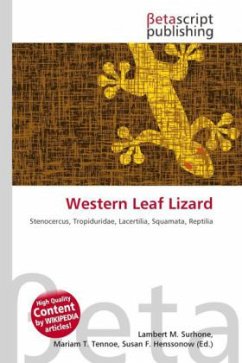 Western Leaf Lizard