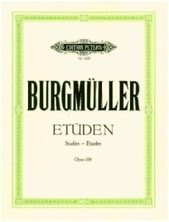 Etüden op. 109 - Burgmüller, Friedrich