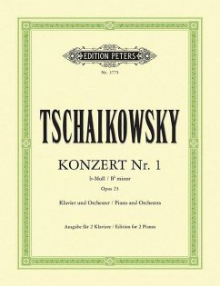 Piano Concerto No. 1 in B Flat Minor Op. 23 (Edition for 2 Pianos) - Tschaikowski, Peter I.