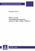 REITs und die Höchstbeteiligungsquote nach § 11 Abs. 4 Satz 1 REITG