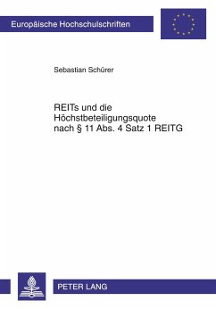 Cover REITs und die Höchstbeteiligungsquote nach § 11 Abs. 4 Satz 1 REITG