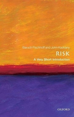 Risk: A Very Short Introduction - Fischhoff, Baruch;Kadvany, John