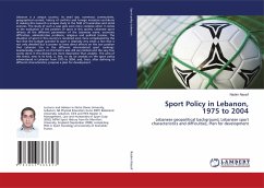 Sport Policy in Lebanon, 1975 to 2004 - Nassif, Nadim