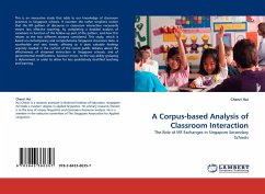A Corpus-based Analysis of Classroom Interaction