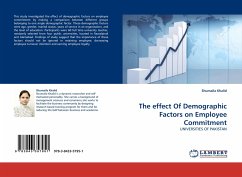 The effect Of Demographic Factors on Employee Commitment