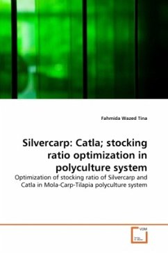 Silvercarp: Catla; stocking ratio optimization in polyculture system