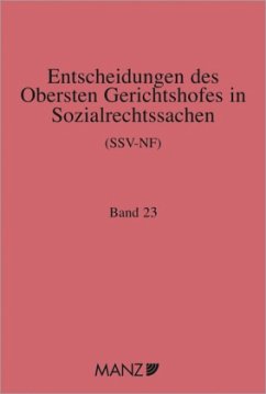 Entscheidungen des obersten Gerichtshofes in Sozialrechtssachen (f. Österreich) - Bauer, Peter