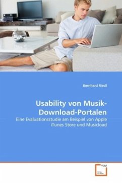 Usability von Musik-Download-Portalen - Riedl, Bernhard