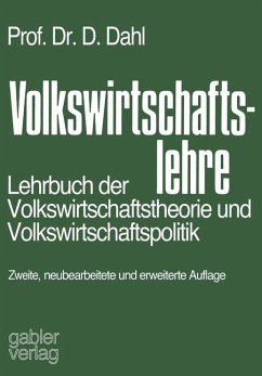 VOLKSWIRTSCHAFTSLEHRE. Lehrbuch d. Volkswirtschaftslehre u. Volkswirtschaftspolitik