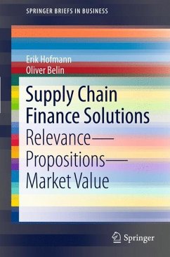 Supply Chain Finance Solutions - Hofmann, Erik;Belin, Oliver