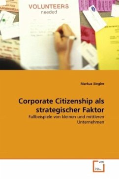 Corporate Citizenship als strategischer Faktor - Singler, Markus